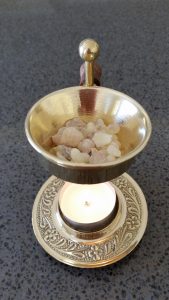 Brass Frankincense Oil burner Perth