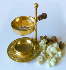 gold frankincense and myrrh Incense Burner Perth