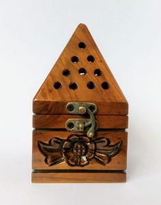 wooden pyramid incense burner Perth