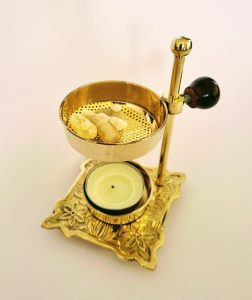 incense burner square base