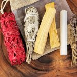 smudging kit with selenite