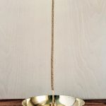 brass incense burner with ash catcher